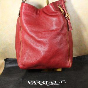 VARRIALE TOTE/SHOULDER BAG, LEATHER  MANY USES